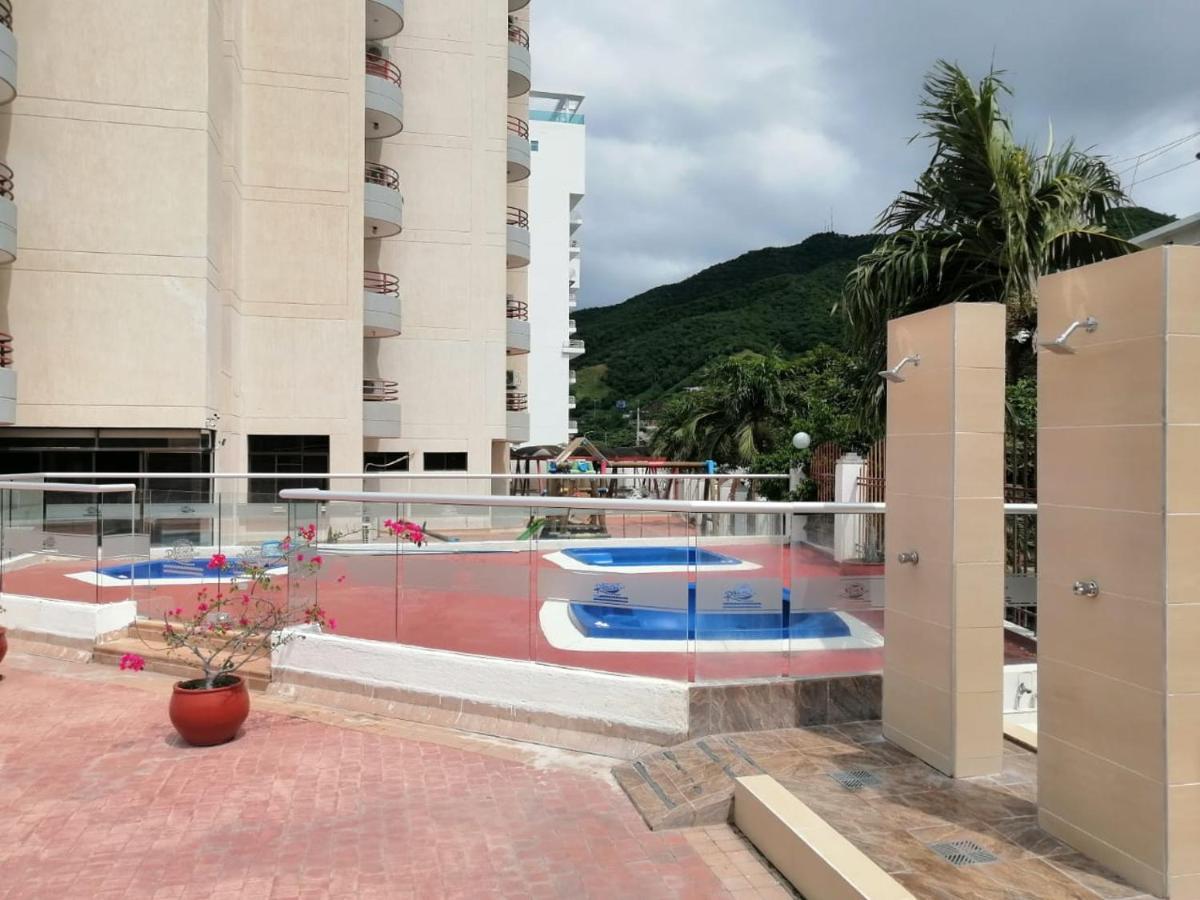 Condominio Nuevo Rodadero Apto 501 Torre A サンタ・マルタ エクステリア 写真